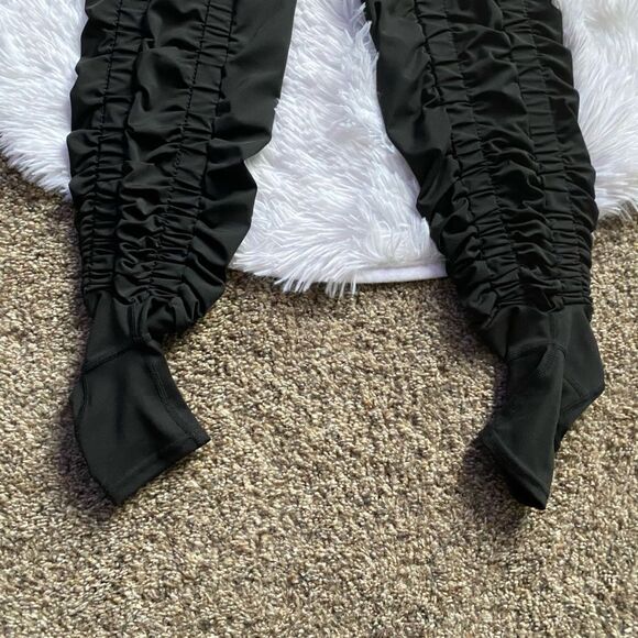 Agogie Wearable Resistance +40 Pants Black Stretchy Womens Size PM Petite Medium - Picture 4 of 8